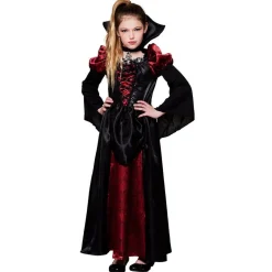 Déguisement reine vampire - Fille - 7/9 ans (122 à 134 cm)