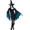 Déguisement Sorcière - Noir et Bleu - Adulte - M