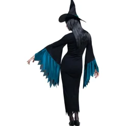Déguisement Sorcière - Noir et Bleu - Adulte - M