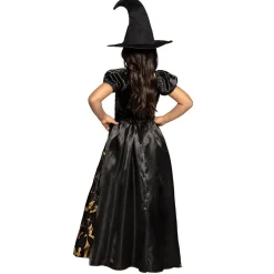 Déguisement sorcière effrayante - Fille - 7/9 ans (122 à 134 cm)