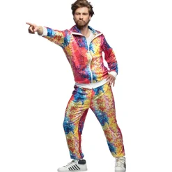 Déguisement Survêtement Disco - Homme - XL
