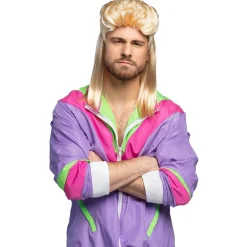 Déguisement Survêtement Rétro - Violet - Homme - XL