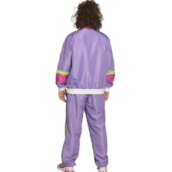 Déguisement Survêtement Rétro - Violet - Homme - XL