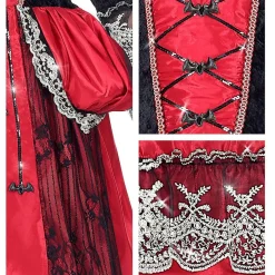 Déguisement vampiresse - Fille - 8/10 ans (128 à 140 cm)