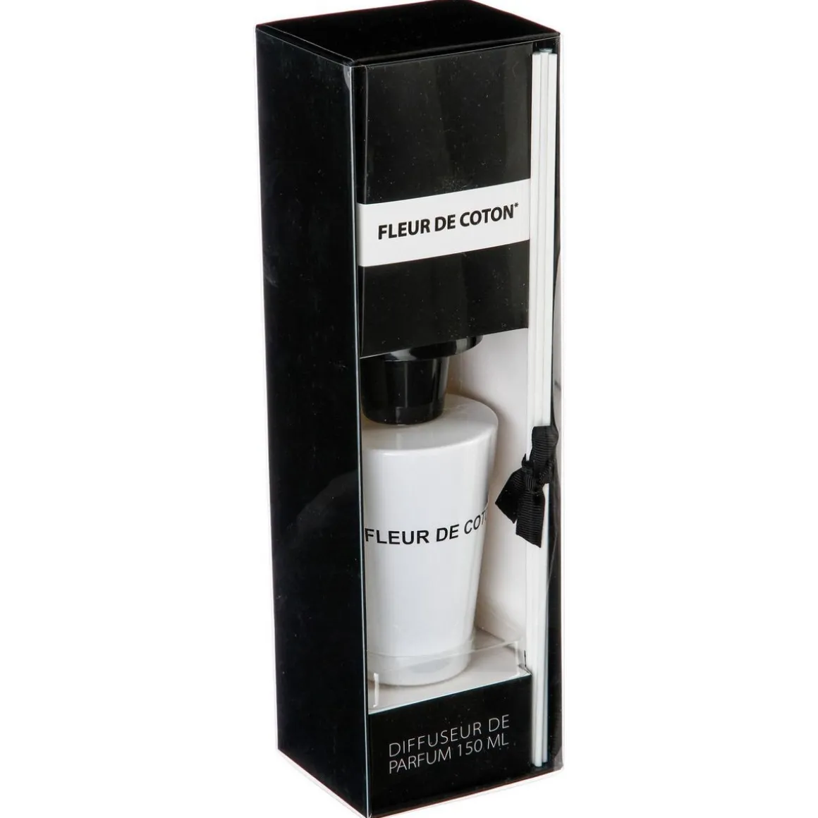 Diffuseur de parfum 150 ml - 6 bâtons - Fleur de coton