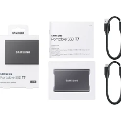 Disque dur SSD Ext T7 1TO GR 3.2 - Gris