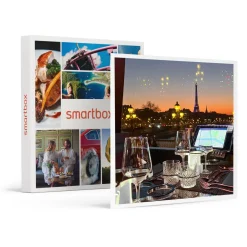 Dîner insolite 3 plats avec visite de Paris dans le bus à impériale Le Saint-Germain 1920 - Coffret Cadeau Gastronomie