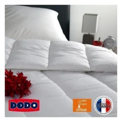 DODO Couette chaude 400gr/m2 VANCOUVER 240x260 cm blanc