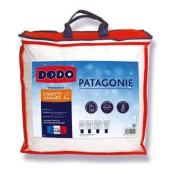 DODO Couette chaude Patagonie blanc - 200x200 cm