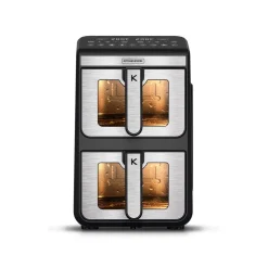 Double friteuse à air verticale AIRFLOW11 - Noir