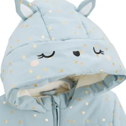 Doudoune bébé intérieur polaire avec capuche Alma