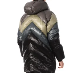 Doudoune Longue /Kaki Homme Jott Combo Sauge