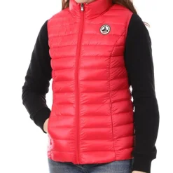 Doudoune Sans anche Fuchsia Femme Jott Seda