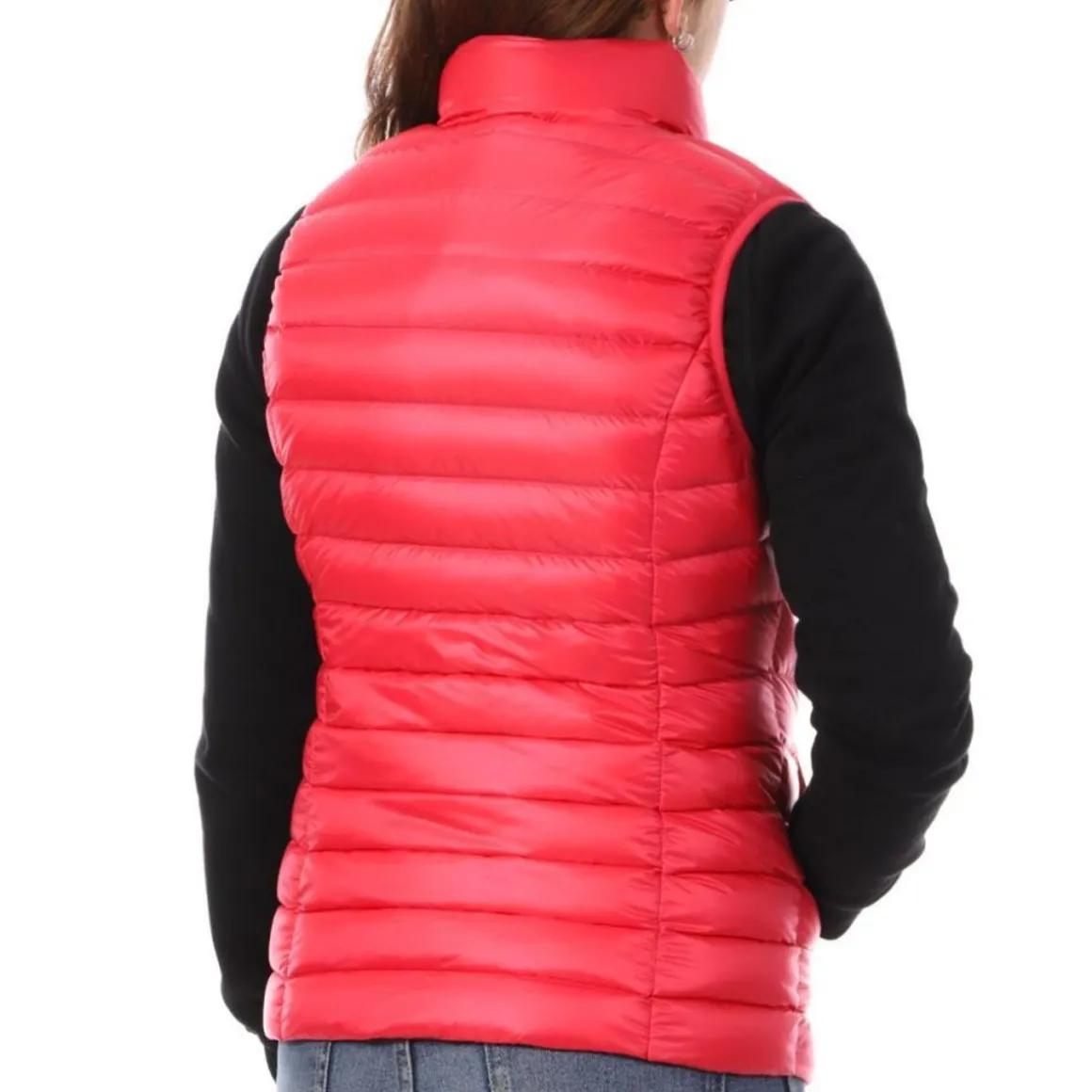 Doudoune Sans anche Fuchsia Femme Jott Seda