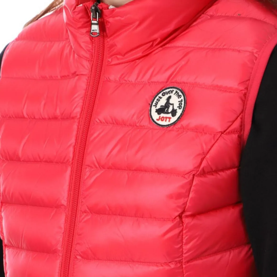 Doudoune Sans anche Fuchsia Femme Jott Seda