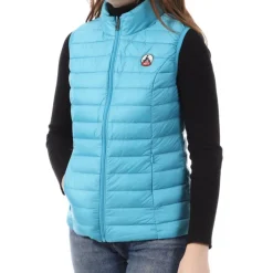 Doudoune sans manche ciel Femme Jott Seda