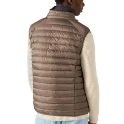 Doudoune sans manches Taupe Homme Jott Tom