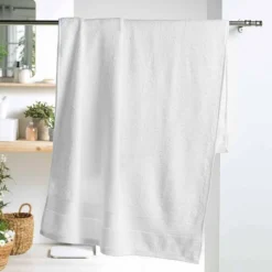 Drap de Bain Colors 90x150cm Blanc
