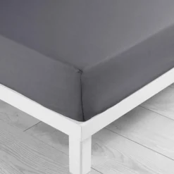 Drap Housse Oscar 140x190cm Anthracite