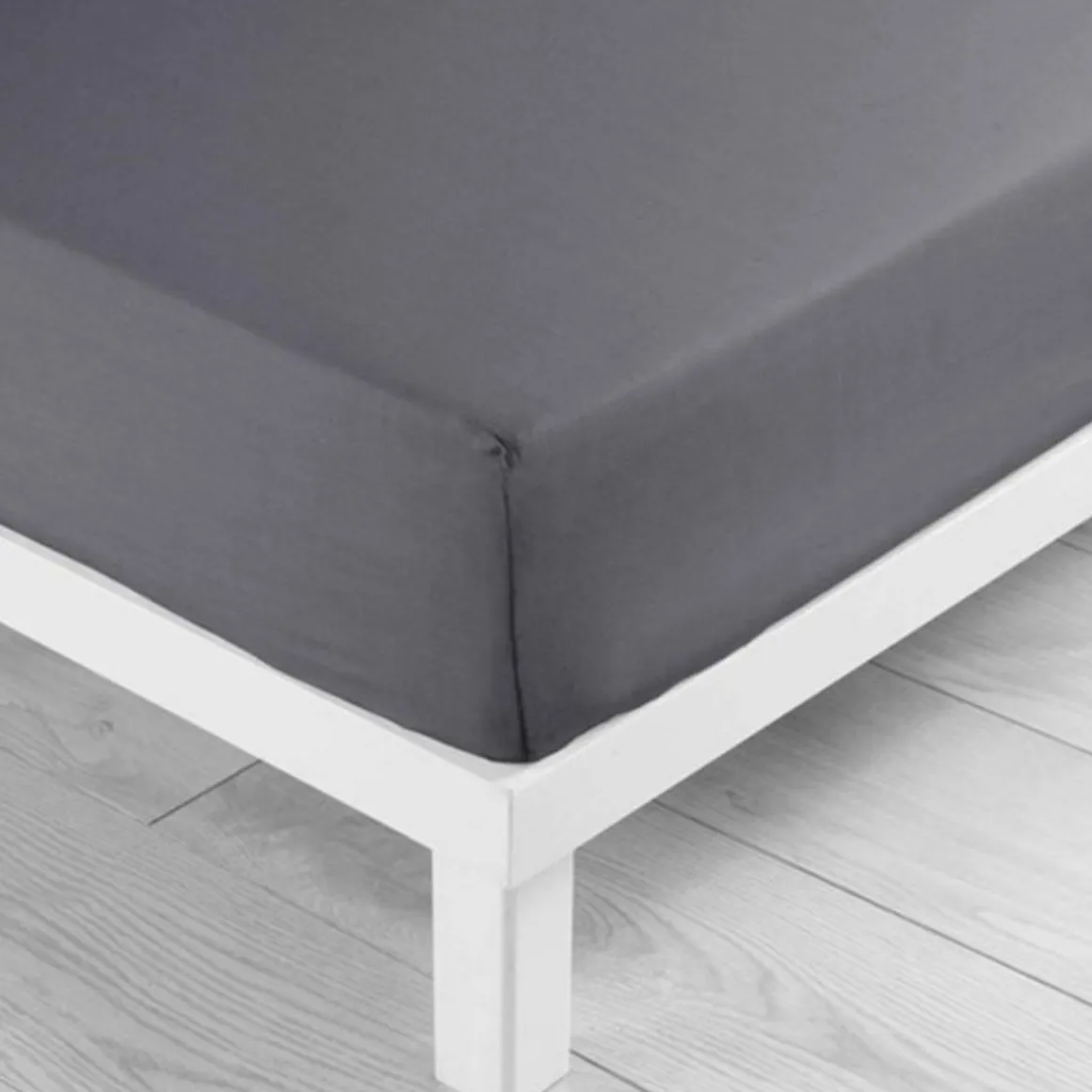 Drap Housse Oscar 140x190cm Anthracite