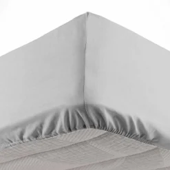 Drap Housse Oscar 90x190cm Gris Clair