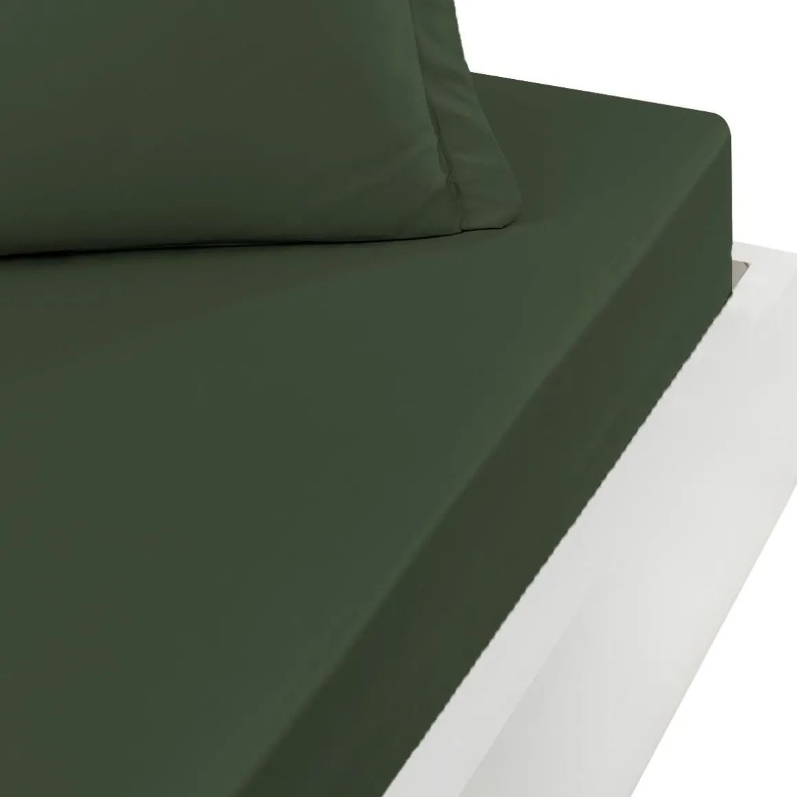 Drap housse bonnet 40 cm en percale coton SOFT PERCALE PLUS