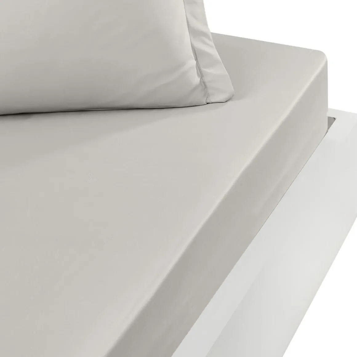 Drap housse bonnet 40 cm en percale coton SOFT PERCALE PLUS