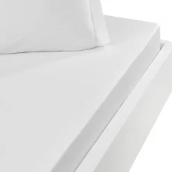 Drap housse en percale de coton bonnet 30 cm SOFT PERCALE