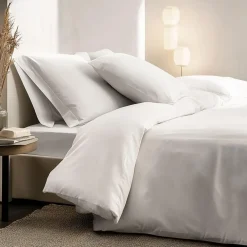 Drap housse Percale de coton thermorégulée