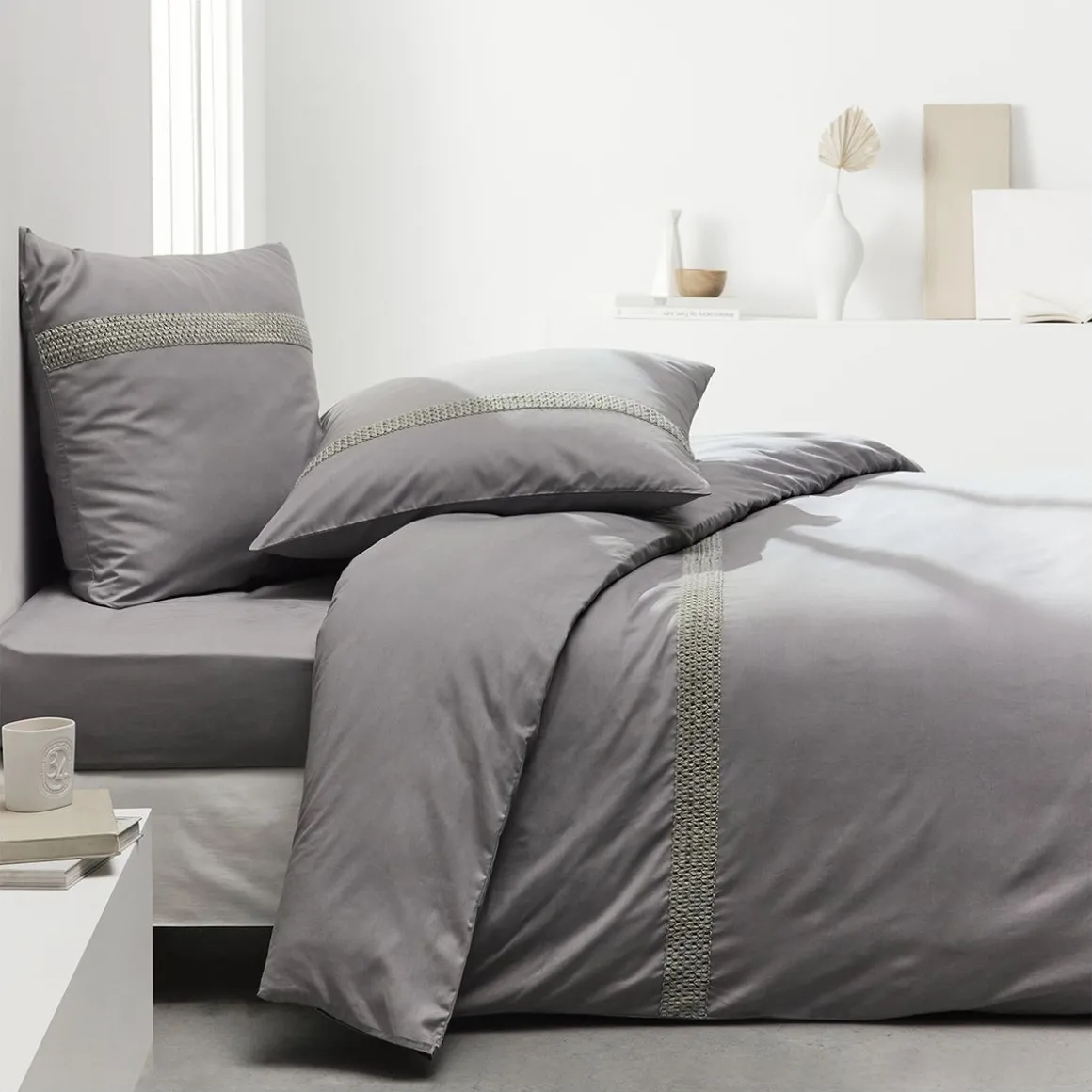 Drap Housse uni en Percale de coton