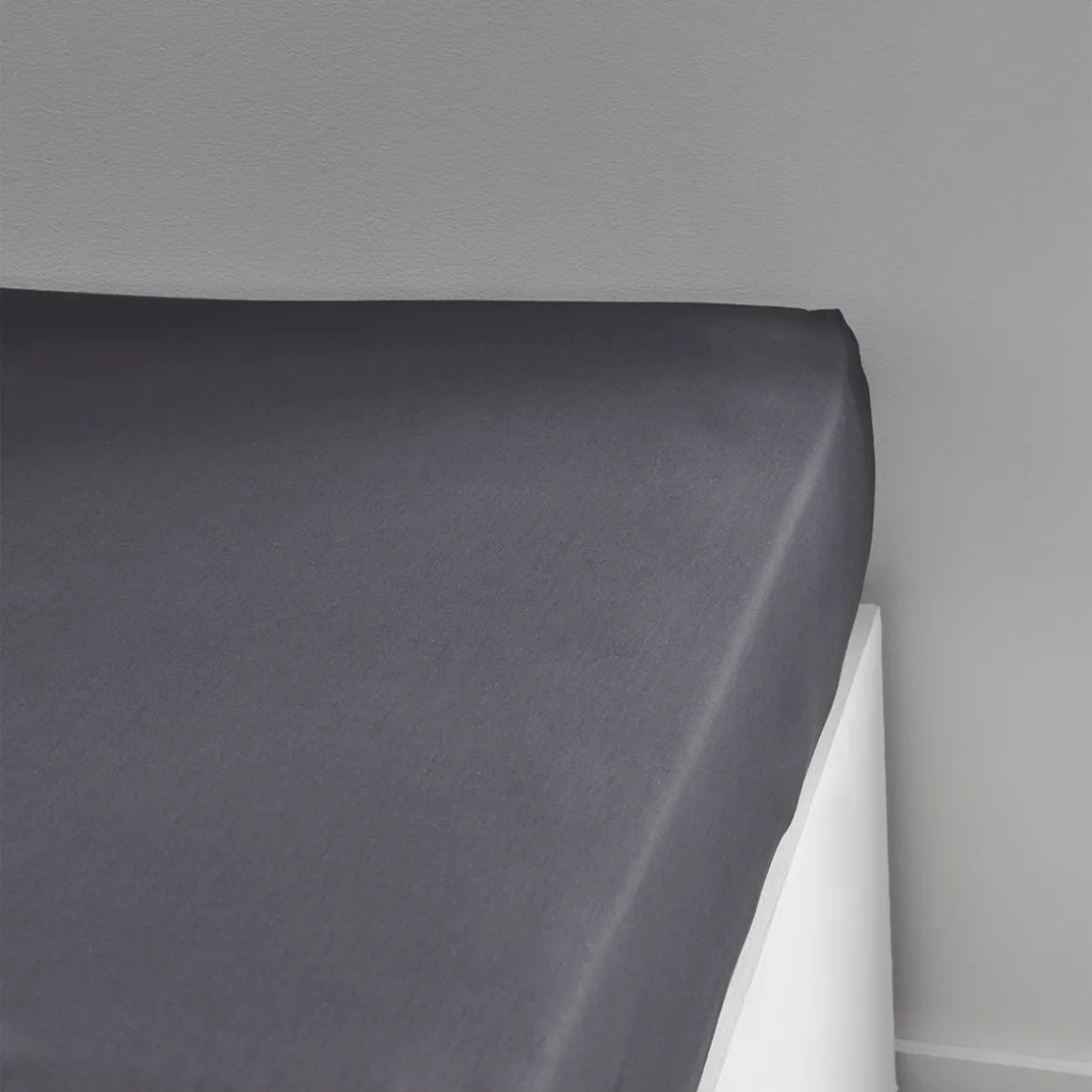 Drap Housse uni en Percale de coton