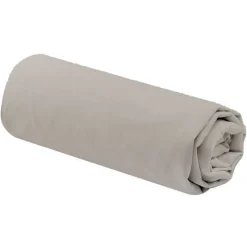 Drap housse uni en percale de coton 70 fils