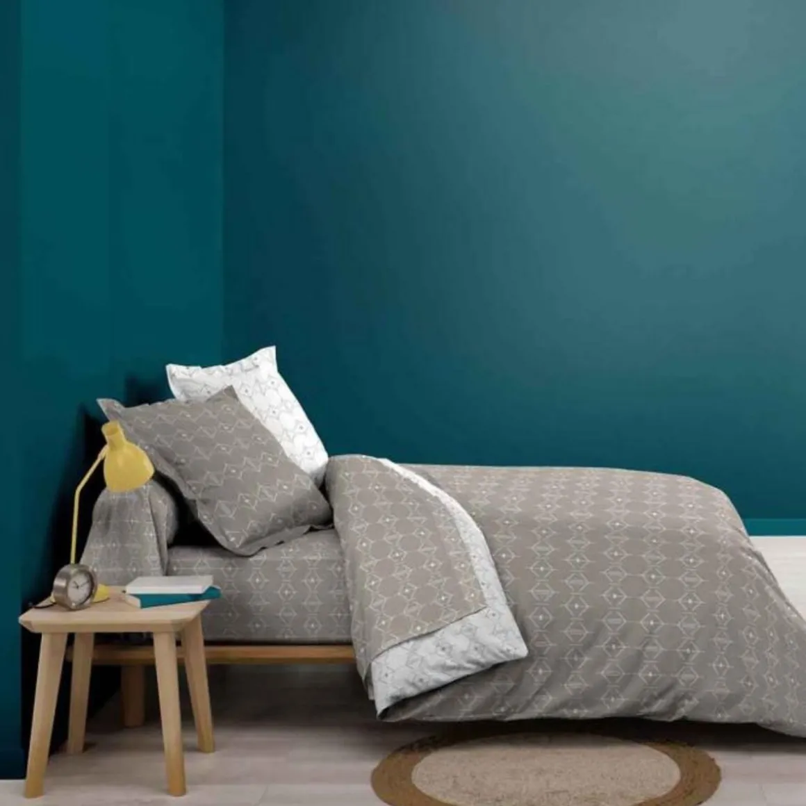 Drap Plat en Coton Aristide 240x300cm Naturel