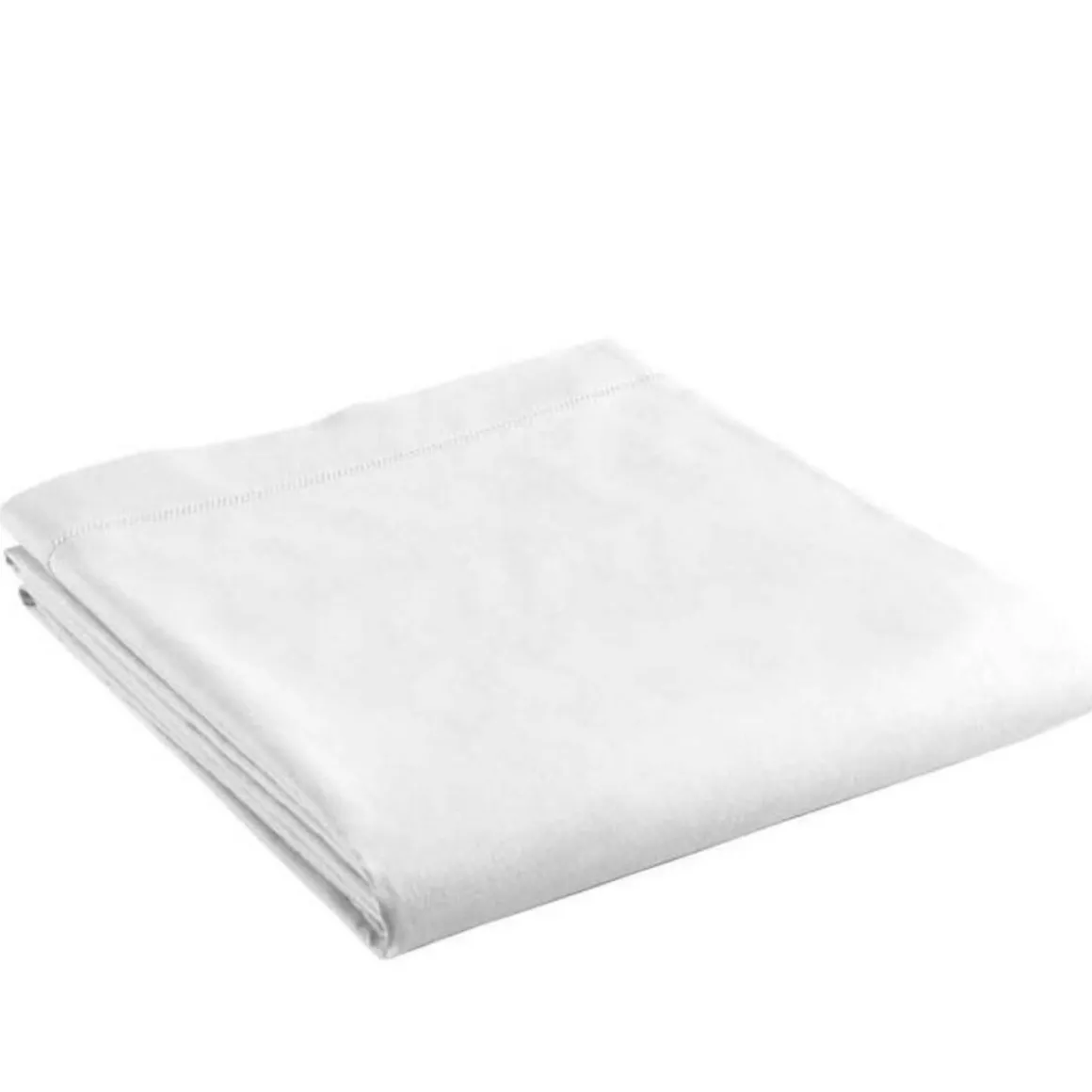 Drap Plat en Coton Biolina 240x300cm Blanc