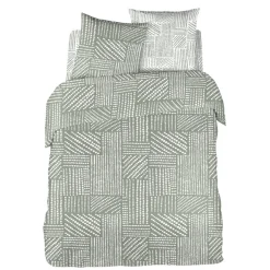 Drap plat en coton 57 fils JOYEUX