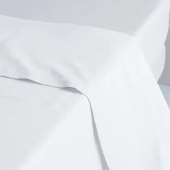 Drap plat uni en polycoton - collection permanente