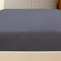 Drap-housse Jersey Anthracite 90x200 cm Coton