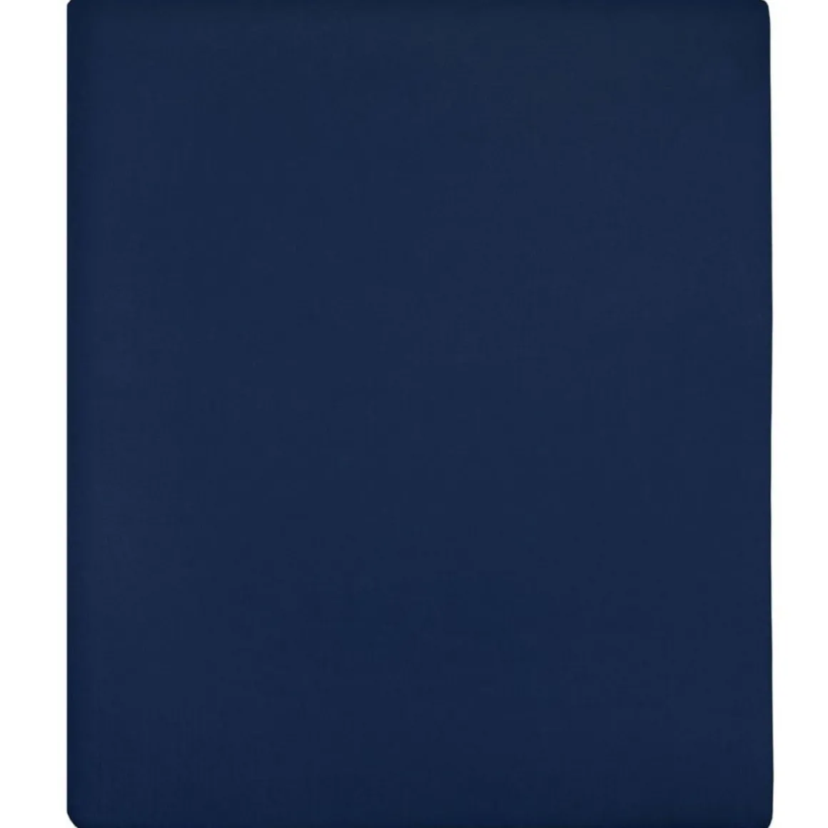 Drap-housse Jersey Bleu marine 160x200 cm Coton