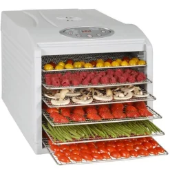 Déshydrateur fruits et légumes 6 plateaux 500w - kys-333b