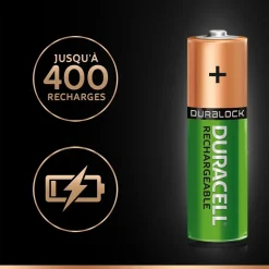 Duracell accu 4 piles AA 1300mah