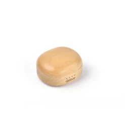 Ecouteur sans fils Bluetooth avec étui de recharge Q1669 en Bois FSC et plastique recyclé