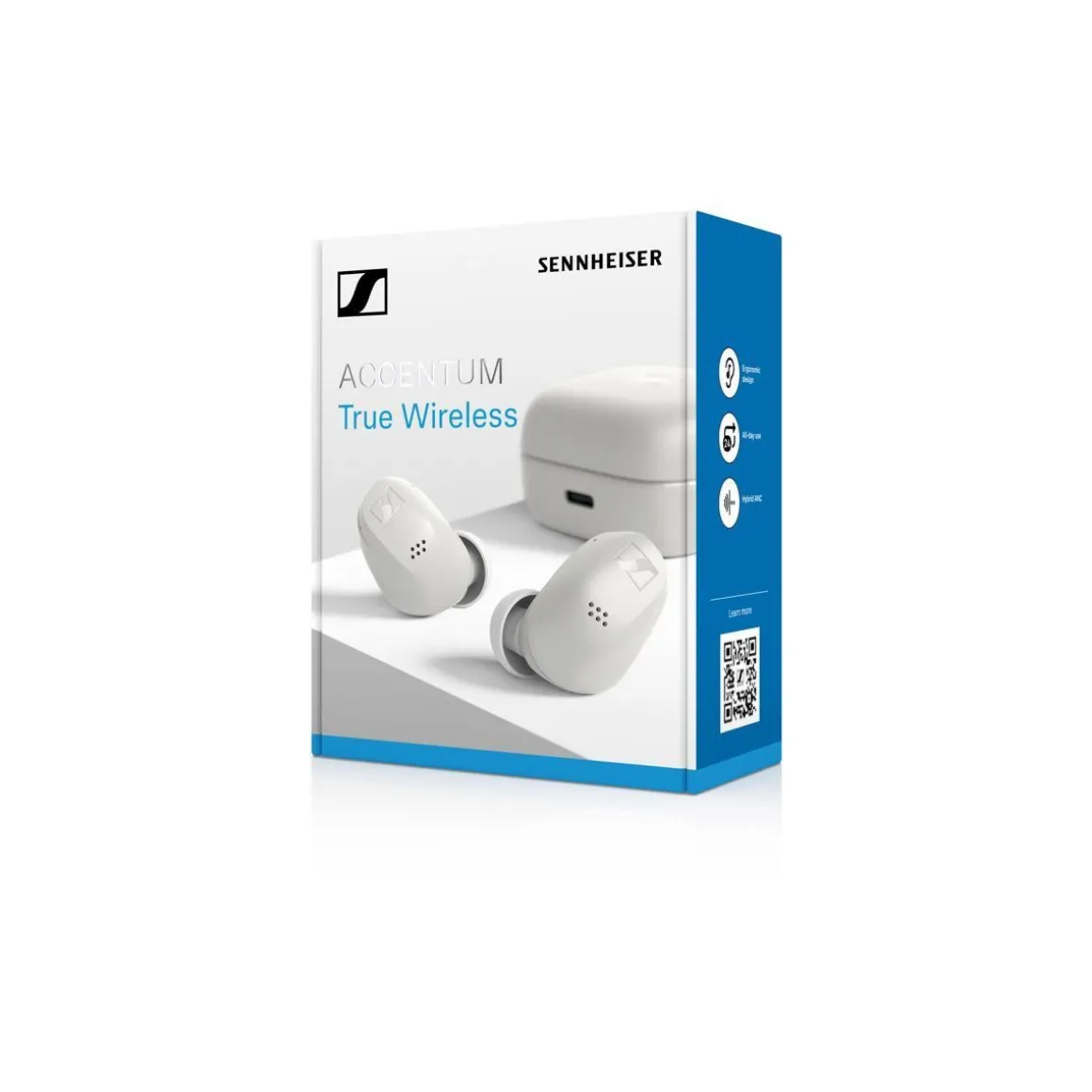 Ecouteurs Accentum True Wireless Blanc