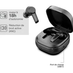 Ecouteurs Muz TWS Pro ANC