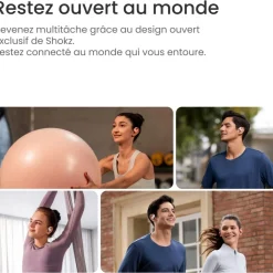 Ecouteurs OpenFit Air Blanc