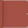 Ecran de balcon Terre cuite 90x600 cm PEHD