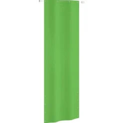 Ecran de balcon Vert clair 80x240 cm Tissu Oxford