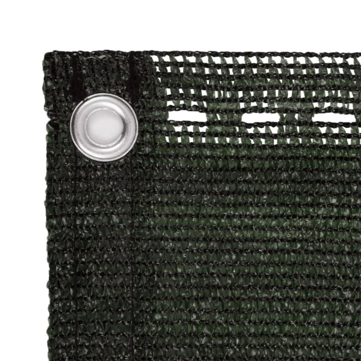 Ecran de balcon Vert fonce 75x600 cm PEHD