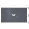 Ecran de projection UST 120'' ELPSC36