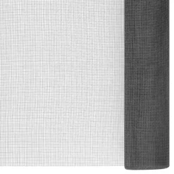 Ecran en treillis Fibre de verre 80x2000 cm Noir