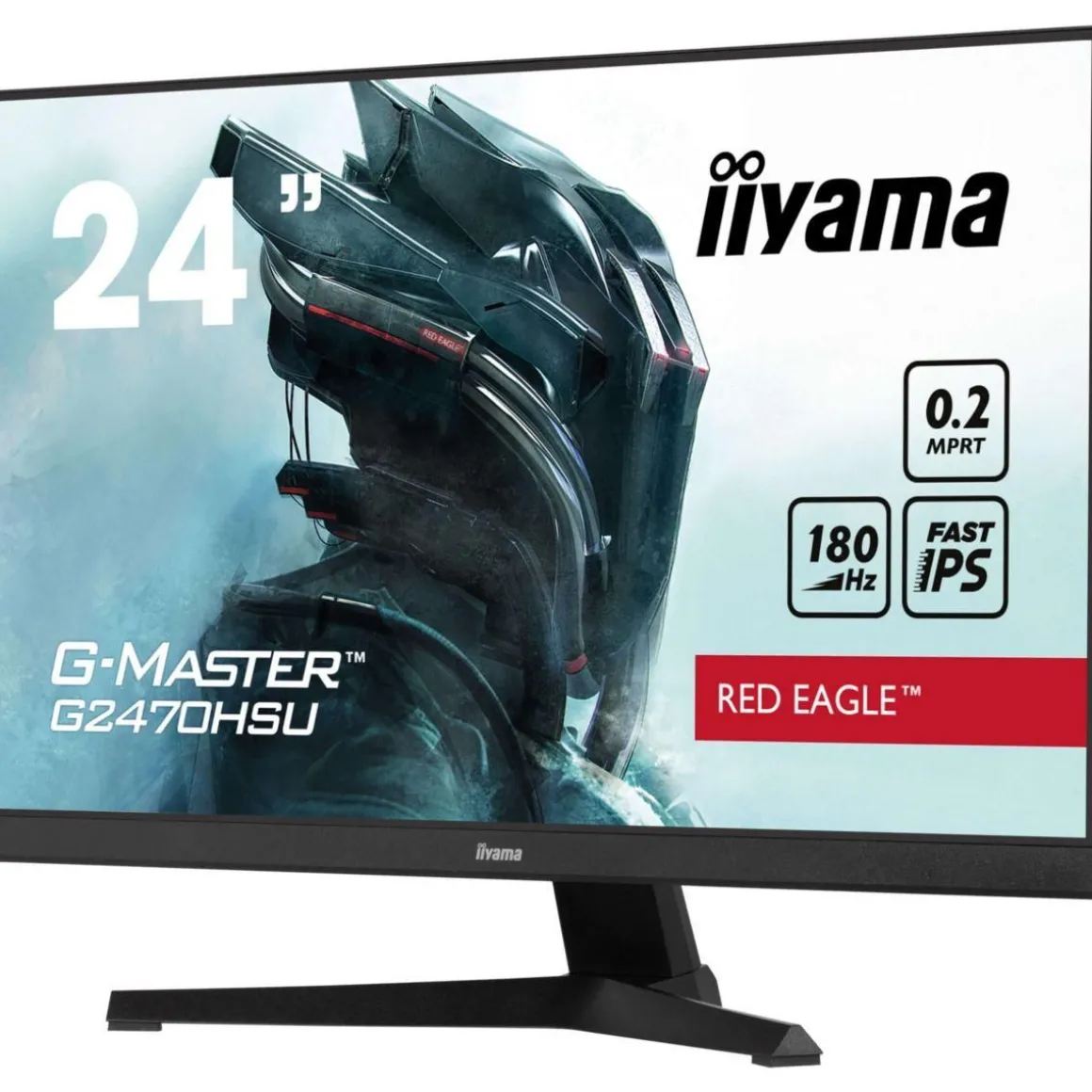 Ecran PC Gamer G-Master G2470HSU-B6 Plat 24'' Fast IPS